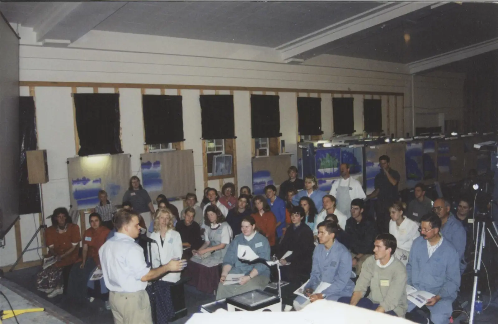 Matt teaching class