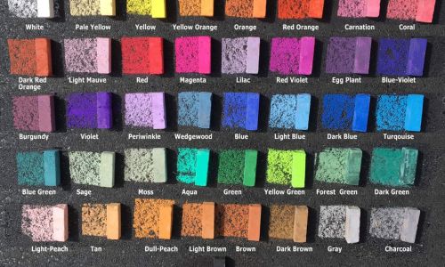 Basic chalk colors
